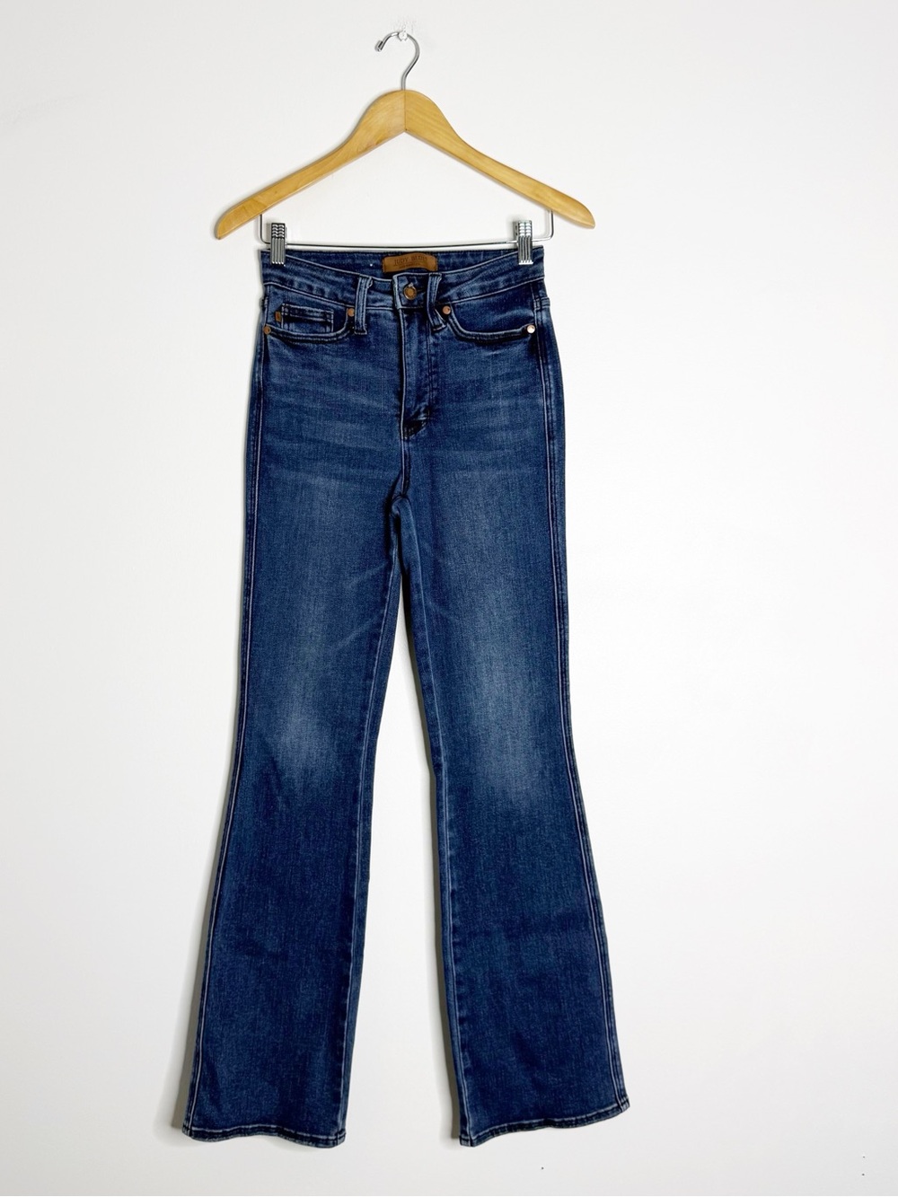 Judy Blue Tummy Control Bootcut Jeans Size 0/24 Dark Wash JB88786